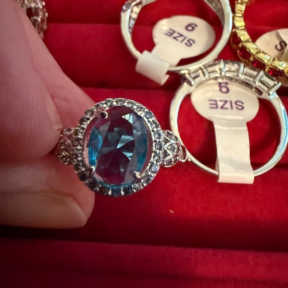 Lot of 9 Bomb Party Women's Ring Set - sz 9 - Picture 5 of 10